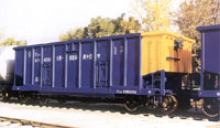 open top railway wagon