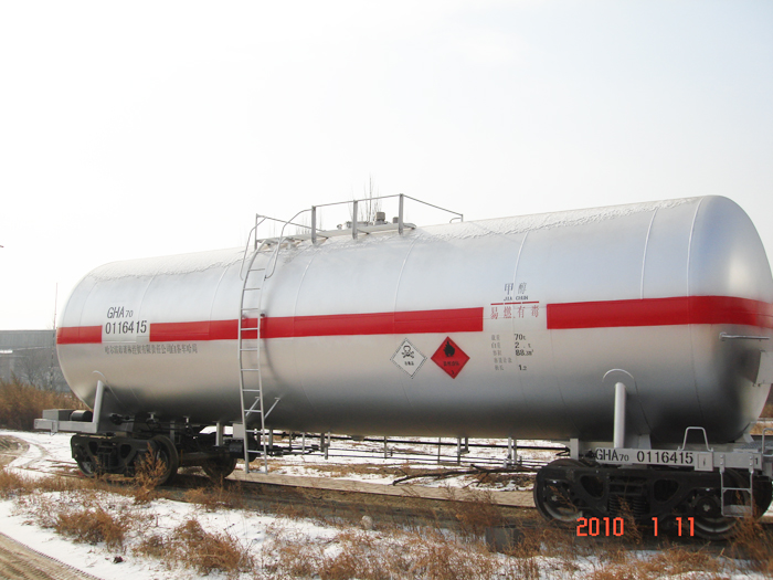 gha70 Alcohol tank railway wagon