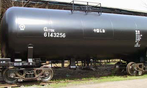 G17BK railway internal heating heavy oil tank wagon