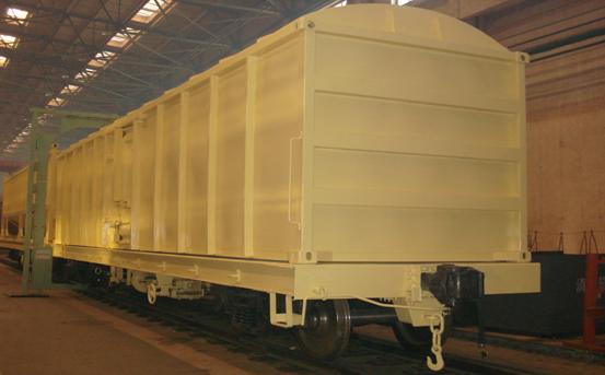 Model XP container covered wagon